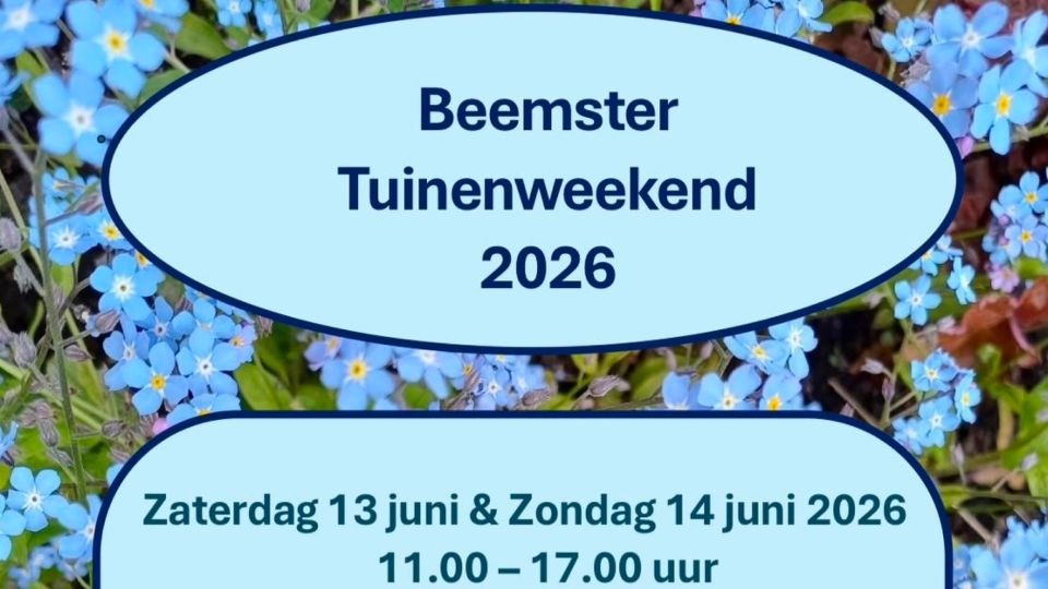 Flyer Beemster tuinenweekend