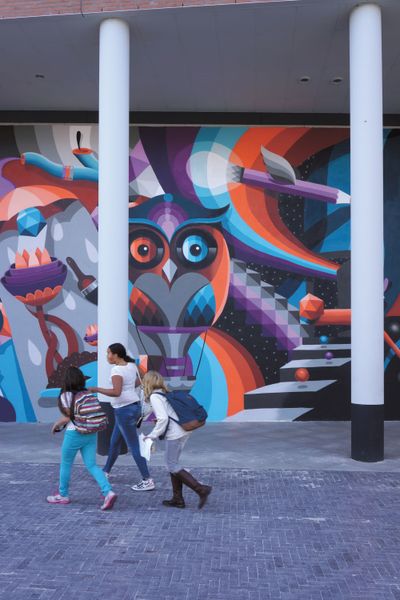 Mural Jan van Brabant college