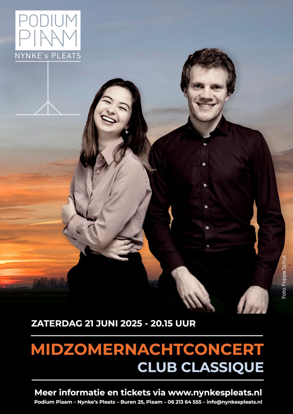 Midzomernachtconcert Podium Piaam 2025