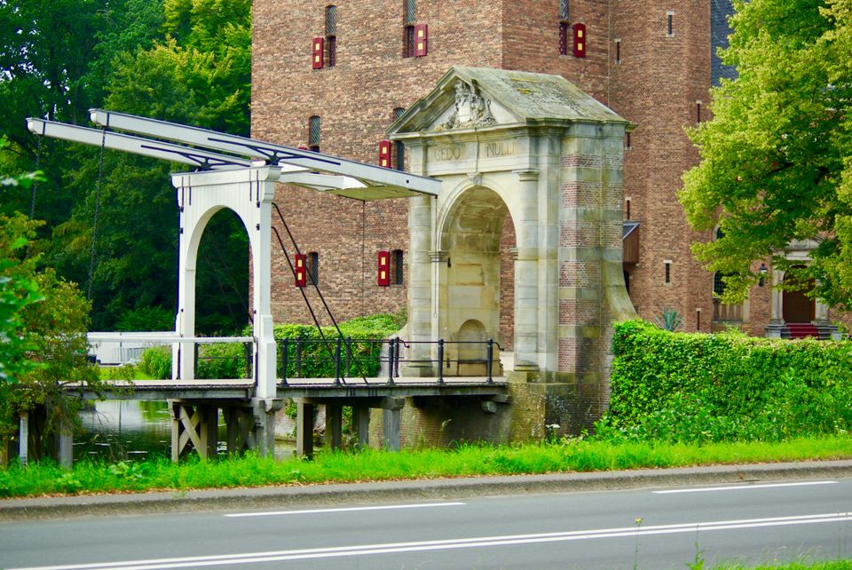 Ophaalbrug bij Kasteel Nijenrode
