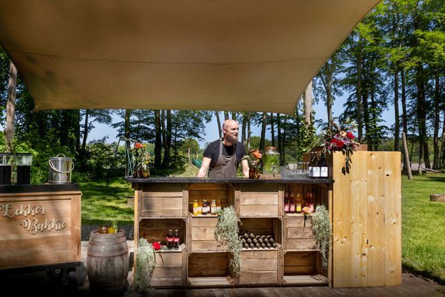 Tuin achter het Koloniekerkje