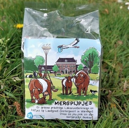 Warmonder Lakenvelder mergpijpjes