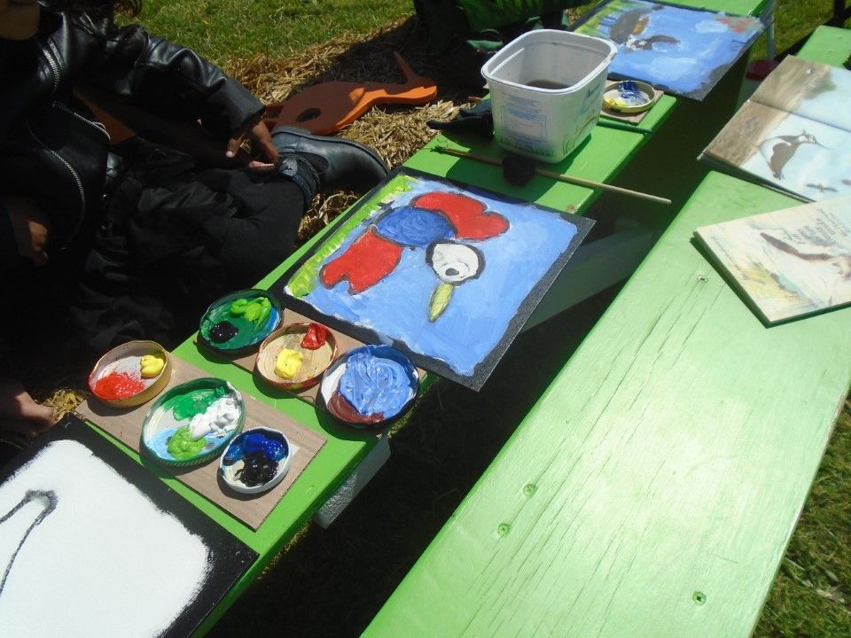 Schilderworkshop met Betty Schellevis