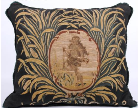 Een zeemeermin op kussen van het Edams Museum