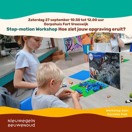 Workshop 'Hoe ziet jouw opgraving eruit?'