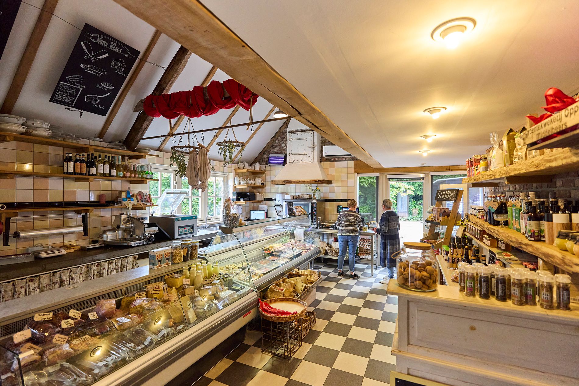 Biologische producten van eigen boerderij