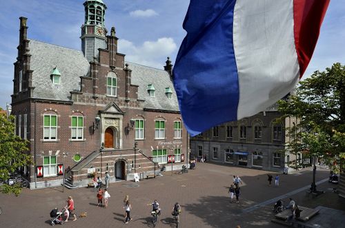 Het Purmerends Museum op de Kaasmarkt in de Noord-Hollandse stad Purmerend.