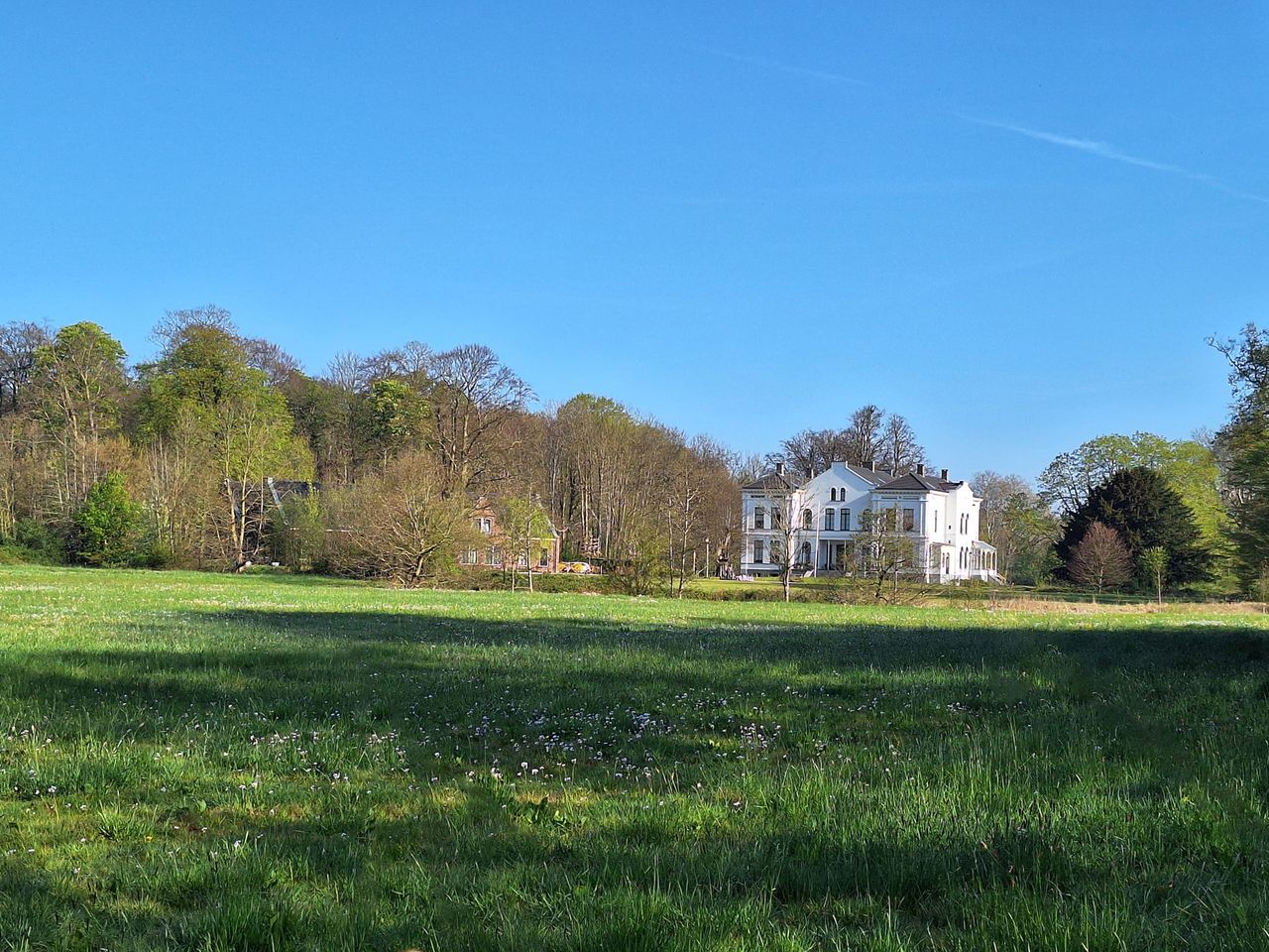 Uitzicht op landgoed Wulperhorst