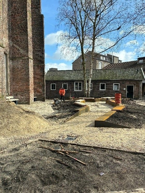 Bonte waaltjes aanleg