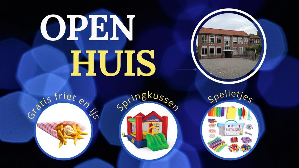 Open Huis flyer