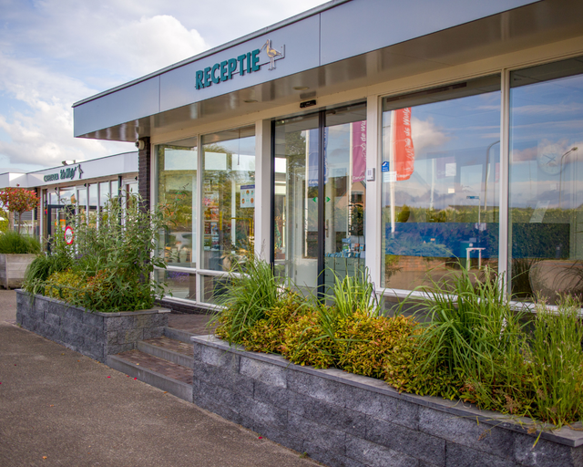 Rezeption des Camping De Wulp in Noordwijk