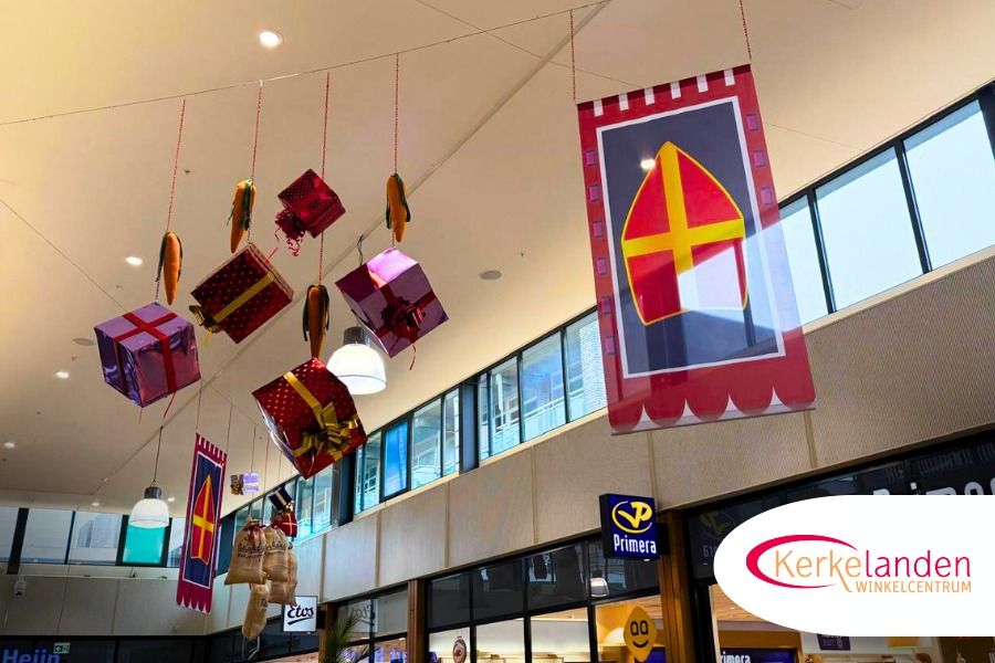 Sinterklaasversiering Kerkelanden