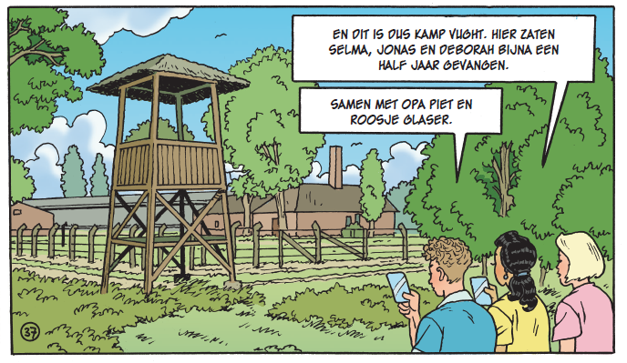 Deel uit strip De Erfenis