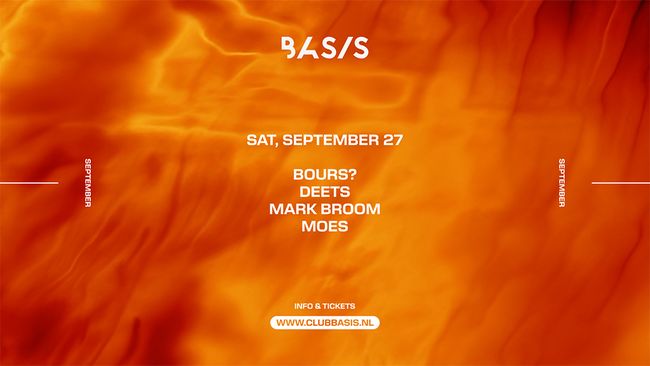 BASIS x RAW: Bours?/ Deets/ Mark Broom/ MOES